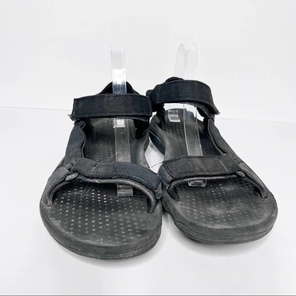 Teva Black Men’s Outdoor Sandals Water Shoes Size 12